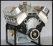 BBC CHEVY 572 ENGINE 8.0, DART BLOCK, CRATE MOTOR 740 hp BASE ENGINE