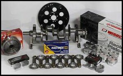 383 STROKER ASSEMBLY SCAT CRANK 6" RODS WISECO FLAT TOP 040 PISTONS 1PC RMS