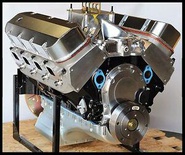 BBC CHEVY 454/468 ENGINE, DART BIG M BLOCK, CRATE MOTOR 600 hp BASE ENGINE