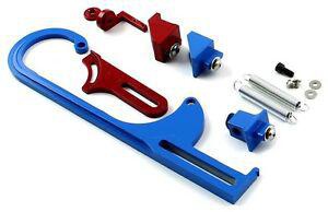Holley Proflow Blue Billet Throttle Cable Return Spring Bracket suit Holley 4150 Carby 