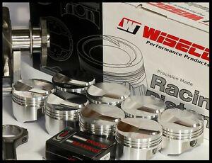 BBC CHEVY 496 WISECO FORGED PISTONS 4.310  060 OVER +16cc DOME KP440A6